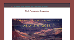 Desktop Screenshot of moabphotosym.com